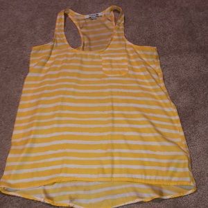 NWOT striped pocket tee